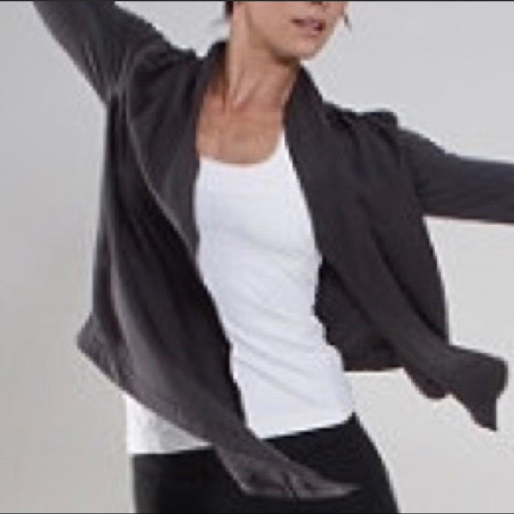 Lululemon Your Best Breath Tie Front Wrap Top